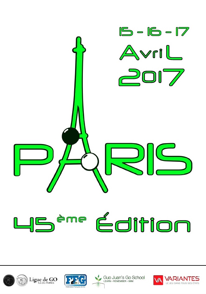 Tournoi de go de Paris 2017