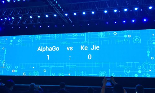 Alphago Ke Jie jeu de Go